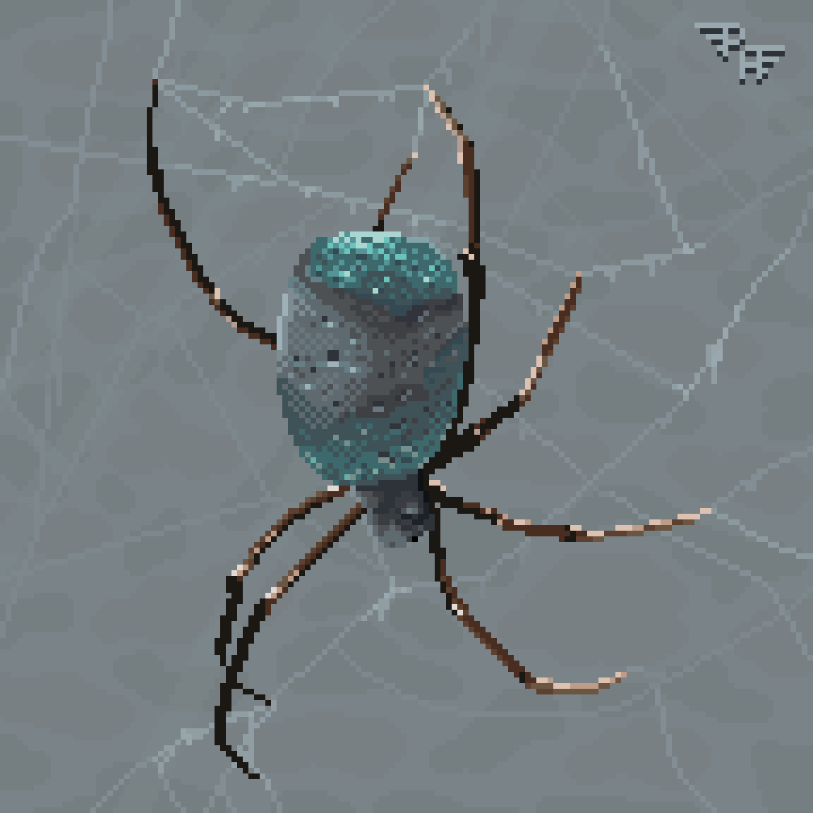 PixAngel43's tweet photo. @Pixel_Dailies for #spider
#pixelart #aseprite
So hard for me to draw it! https://t.co/Nv2h4JPjm8