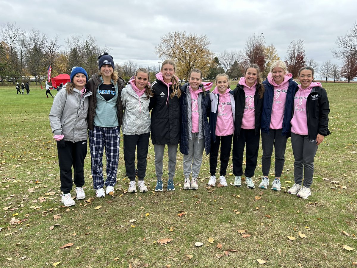 PVGXC's tweet photo. Wrapping up our 2023 season with a 4th place finish. Proud of our kids and the journey this year. Proud to have coached such a deep and talented team. More to come🔥🔥 https://t.co/ehe3lTzMJB