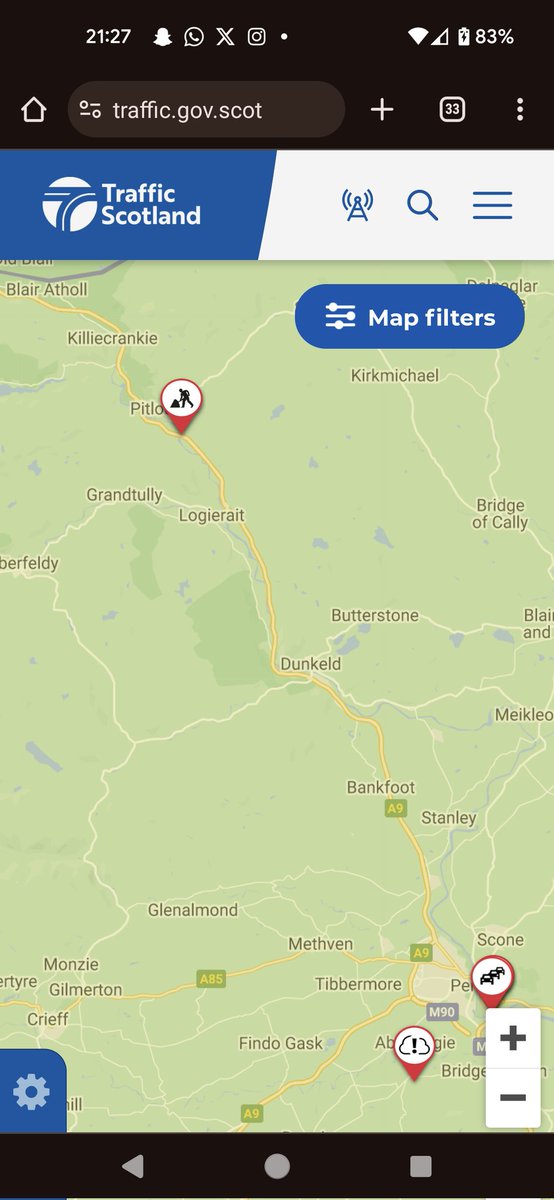 Al_Dargie's tweet photo. @trafficscotland @NWTrunkRoads Your taking the piss now! 2 to 3hr delay right now and your site says no delays. Get a grip and publish the actual delays! https://t.co/XaMzwUjeya