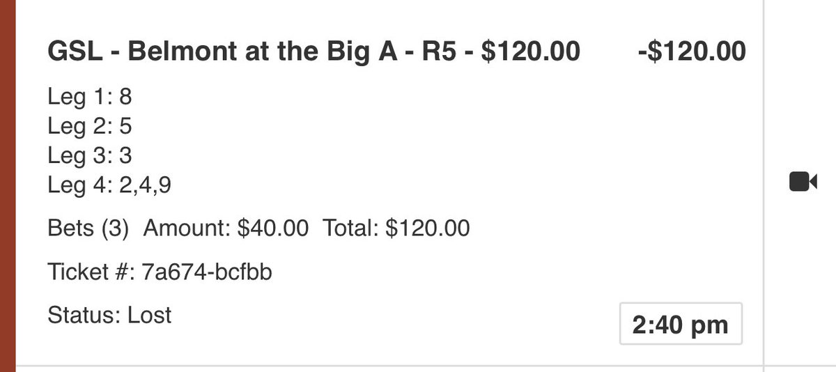 Pick3Pod's tweet image. Thanks @TheNYRA. Thank you on behalf of other bettors like me that already feel disadvantaged with computers out there just to have the track stewards cost us several hundred dollars because of a double standard. Thank you.
