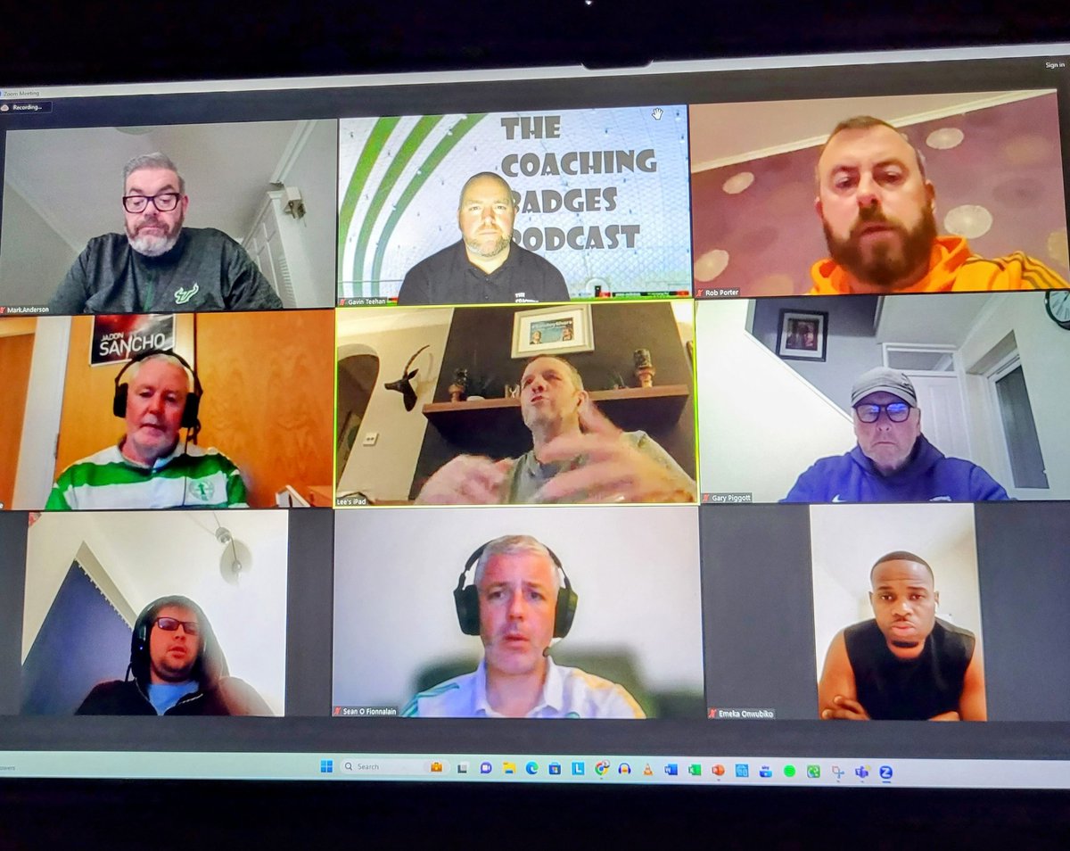 coachingbadges's tweet photo. Thanks to the die hard coaches who joined the squad session tonight to chat about all things Attacking. Enjoy the rest of your well deserved Friday night beers 🍻 👍 😀 ❤️⚽️🙌🎙#TCBPS #JTS  #SQUADCAST #SUNDAYSHARE https://t.co/gmdkl2kEGO