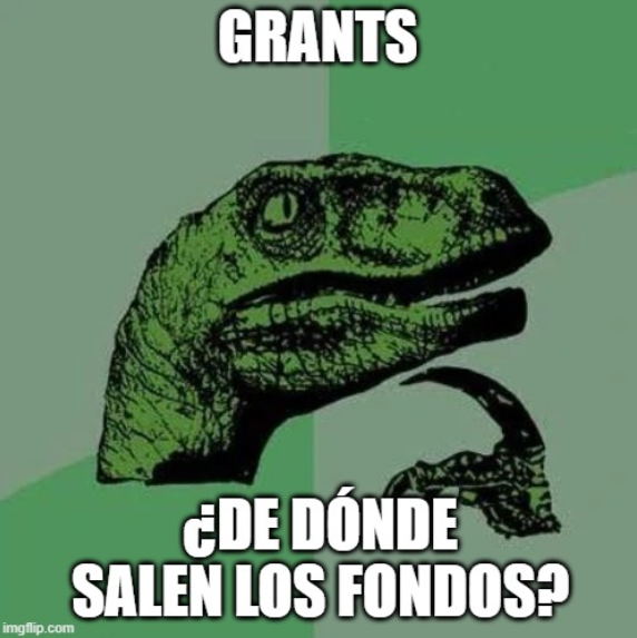 Ok, ok. Hablamos de Public Goods y Grants, pero te has preguntado ¿de dónde salen los fondos?🤔

Veámoslo con dos ejemplos: 
🟢#mpGrants de <a href="/meta_pool/">Meta Pool</a> 
🔴#RetroPGF de @optimismFND 
🧵(1/4)
