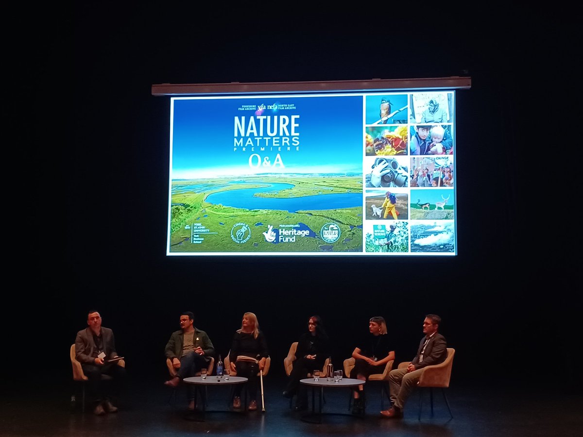 Brendan Paddison (@brendanp_york) on Twitter photo An inspiring, moving and thought-provoking evening at the launch of the Nature Matters short film produced by @YorkshireFilm and <a href="/YorkStJohn/">York St John University</a> An inspiring, moving and thought-provoking evening at the launch of the Nature Matters short film produced by @YorkshireFilm and <a href="/YorkStJohn/">York St John University</a>