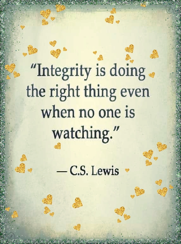 askmaryellen's tweet photo. Truth of the day: Integrity is doing the right thing even when no one is watching. #askmaryellen #Truthoftheday #saturdaysTruth #integrityisimportant  When you give your word make sure you follow with actions https://t.co/y0Sk80ywWz https://t.co/O5zd8VYULe https://t.co/vt2EUmJ1IE