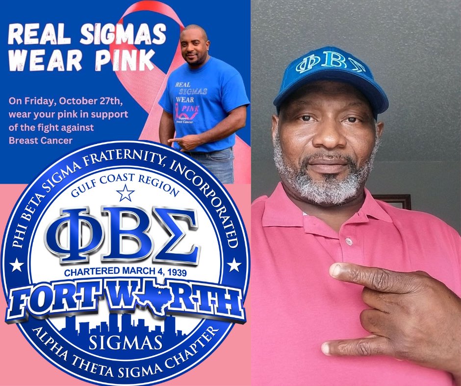 FwSigmas's tweet photo. Brothers of ATS supporting the fight against Breast Cancer. https://t.co/bYogCtMAp0