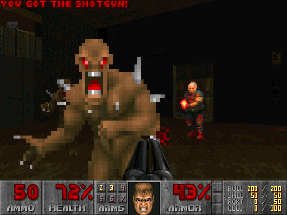 BuscandoElWarp's tweet photo. El juego del día: #DOOM_II (#PC)
Creador: #ID_Software 1994
Segunda parte del shooter de culto, donde debido a la apertura de un portal interdimensional, las criaturas del infierno han invadido La Tierra, con tu nueva arma bautizada "superescopeta" debes defender nuestro planeta. https://t.co/pKrKACl39c