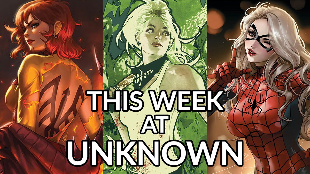 Here's what's happening at Unknown this past week AND this coming week! loom.ly/NKIZtsY Watch until the end to find out how you can WIN a $20 (USD) store gift certificate!! All of our products are available at UnknownComicBooks.com #TWAU #UNKNOWNCOMICS #COMICS