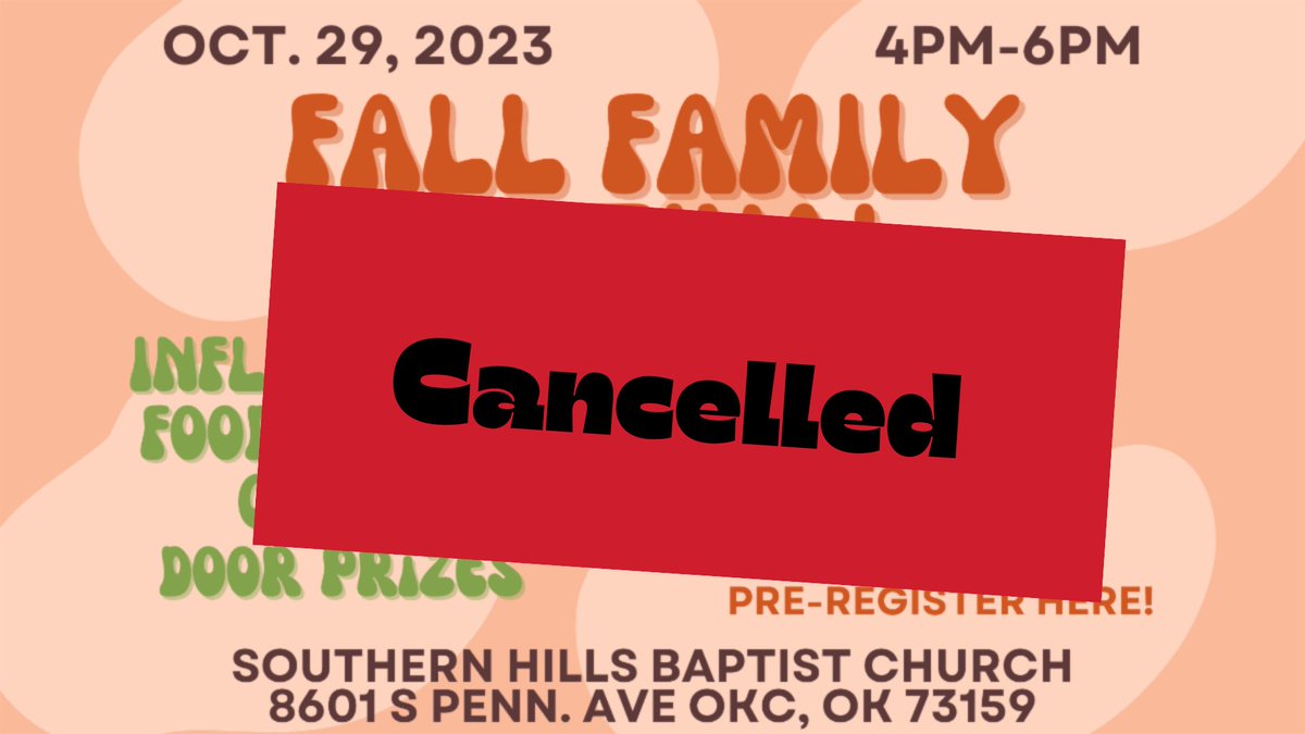 myshbc's tweet photo. Update: We’ve had to cancel our Fall Family Festival on Sunday, October 29 due to the weather forecast. We apologize for any inconvenience.

🍬 However, we’re offering a chance for you to swing by Sunday afternoon to pick up supplies for Halloween at home. Get the word out! https://t.co/gT2oBjqKGO