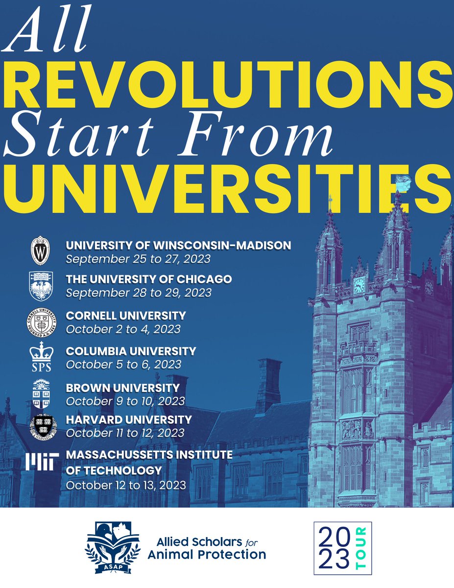 Our tour was a success! Next up is our tour in #Texas! 

In each university we:

➡️interacted with thousands of students and scholars.

➡️ had lifechanging conversations with hundreds of students who will be the future leaders of the world!

🌍Revolutions Start From Universities!