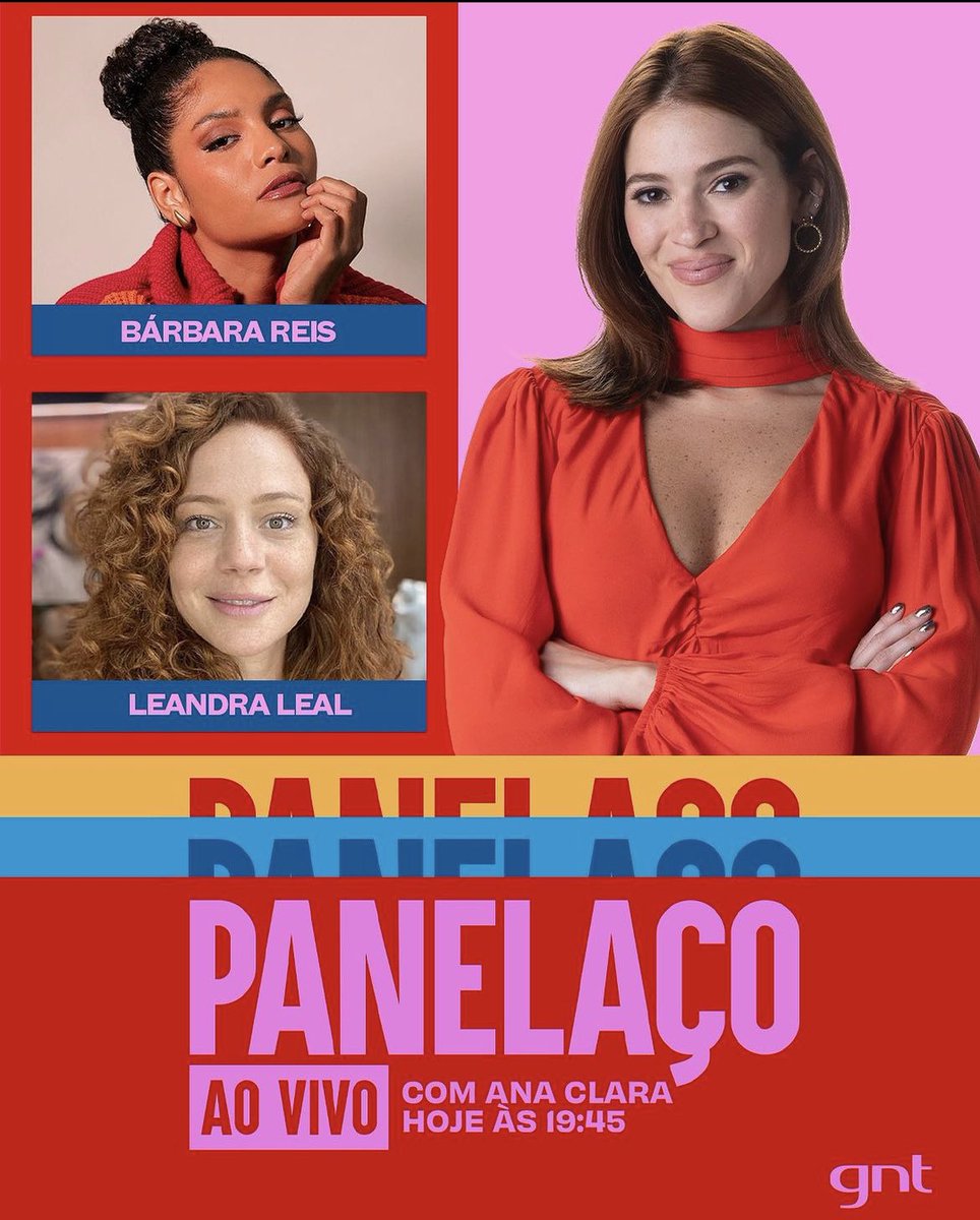 Melbergc2's tweet photo. RT @leandraleal: Vai ser tudo! 😋🥘🗣️Quem vem??? O #PanelaçoAoVivo é HOJE às 19:45 no @canalgnt https://t.co/uqYm2LAdYi