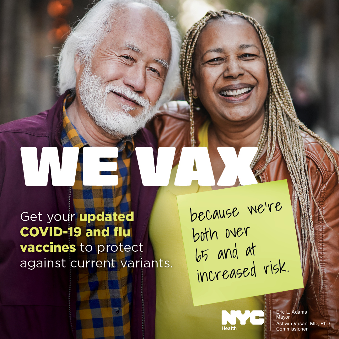 Vaccines can help reduce the duration and severity of COVID-19 and flu symptoms. Get yours today before the holidays kick into high gear. Find a vaccination site: nyc.gov/covidvaccine