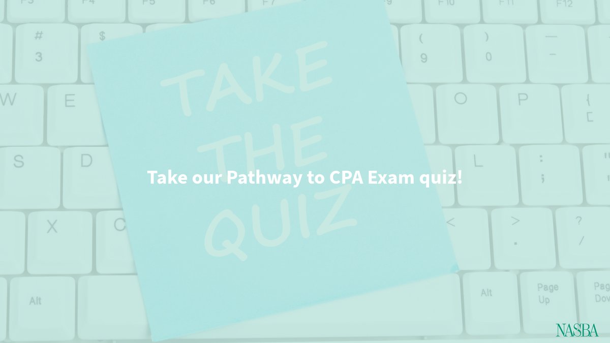 Let us help put you on the right path to beginning your CPA Exam journey. User-friendly for both domestic and international candidates, this is a unique tool that will make your start to becoming a CPA a little less overwhelming. Click here to begin: bit.ly/2IGeal2