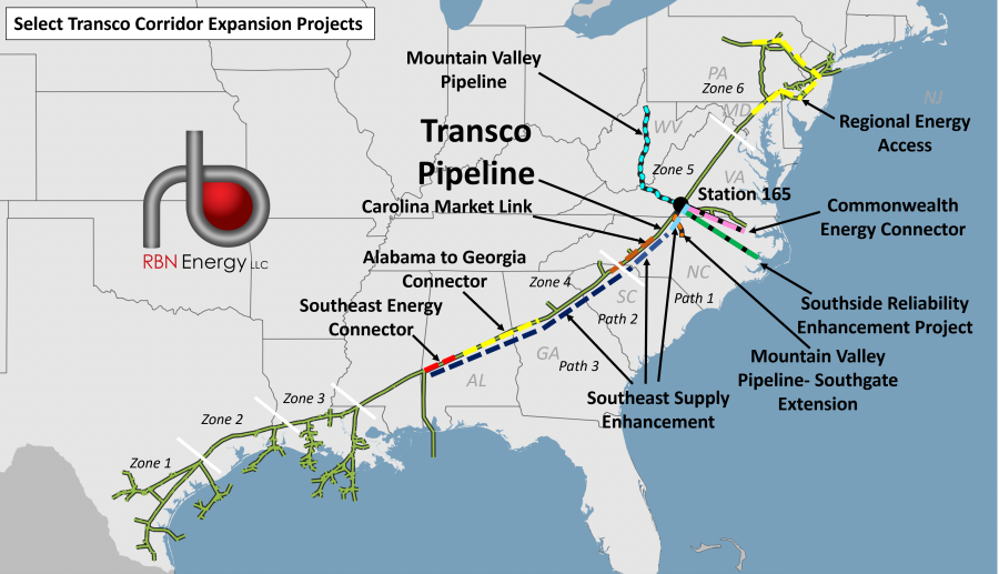 RBNEnergy's tweet photo. Leading Appalachian #naturalgas producer EQT Corp. secured two long-term deals with investment-grade utilities for all 1.2 Bcf/d of its capacity on Mountain Valley Pipeline (MVP). Both deals are for 10-year terms and will kick off in 2027 with the completion of downstream expansion projects along the Transco Corridor...For the full story, visit:  https://t.co/OFHXyzEl6v