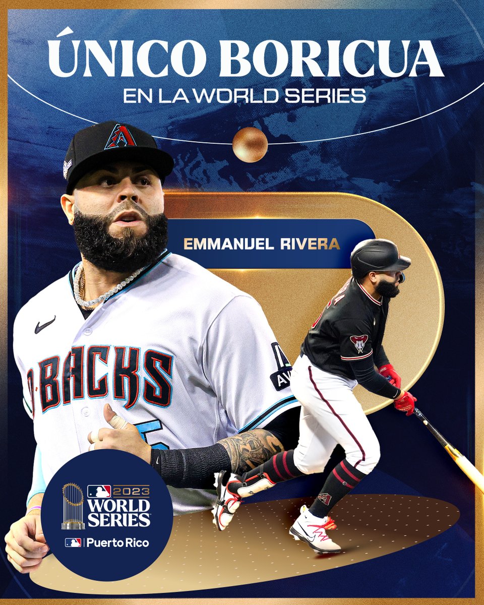 Emmanuel representará la 100x35 🇵🇷 en la #WorldSeries.