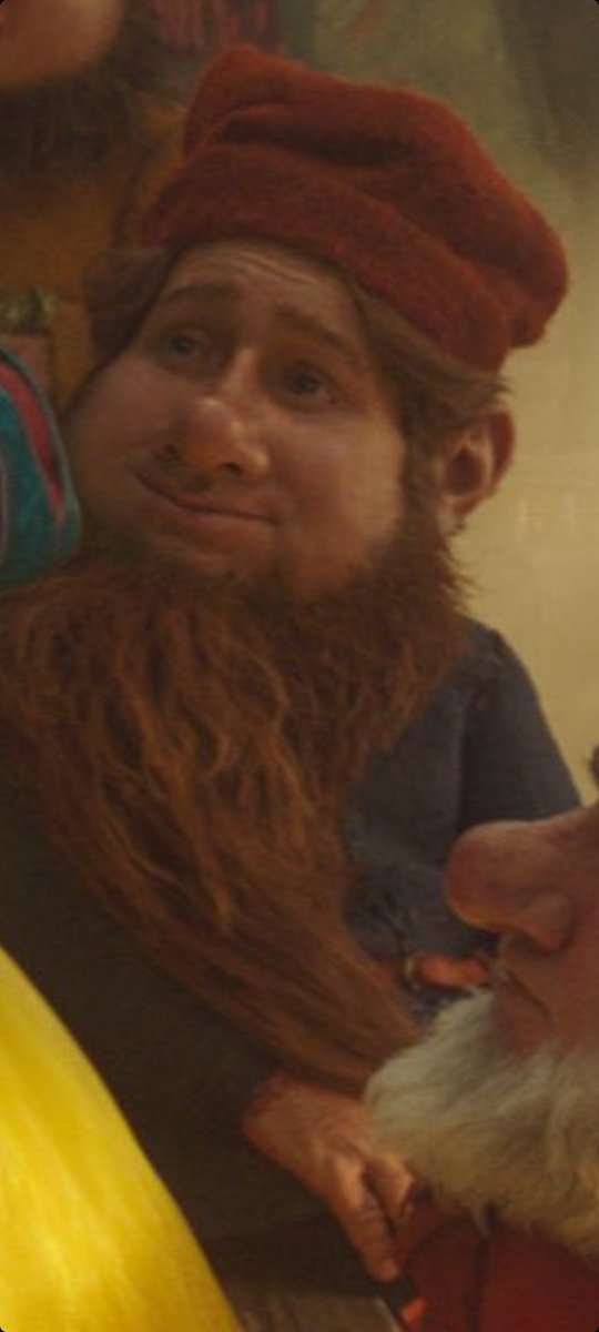 Nataliayago's tweet image. El sería el precioso #Tímido #Bashful 🤍☺🤍 #SnowWhite #Blancanieves 🍎 #Disney #Disney100