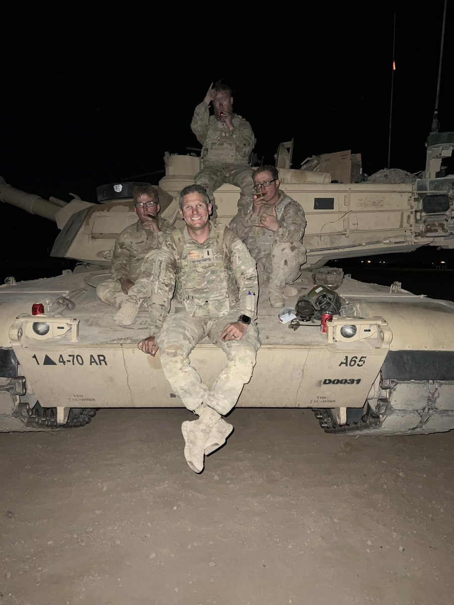 My first Gunnery as XO. There are few moments in life when you experience true euphoria, and being on the tank with this crew sending fire and hate down range is one of those times. I could not be more proud of my Q1 crew!

#strikeswiftly #ReadyFirst #IronSoldiers #tanksgoboom