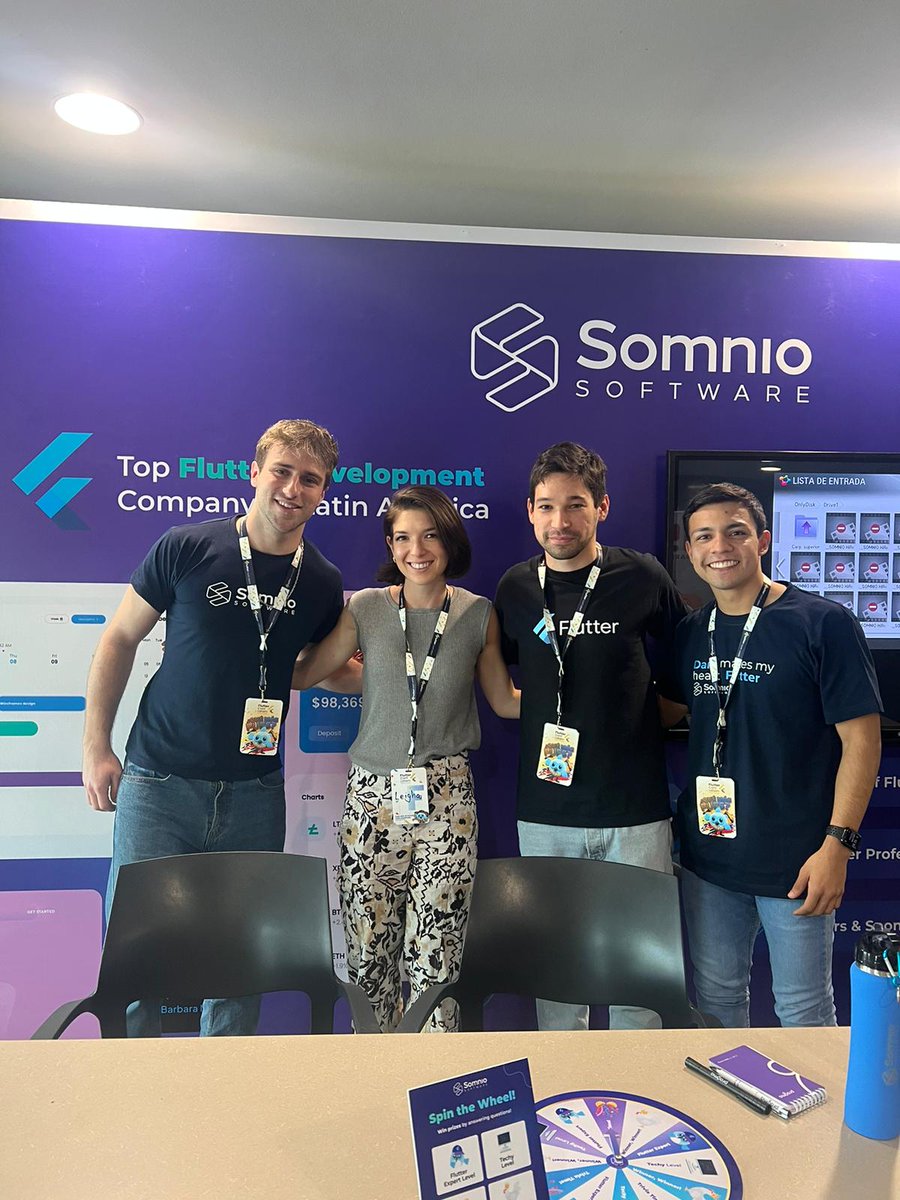 Being part of <a href="/FlutterConfLAT/">FlutterConf Latam</a> as sponsors and speakers was a remarkable journey 🚀

Connecting with the #FlutterCommunity is always a pleasure! Until next time 🙌 

#FlutterConfLatam #Flutter