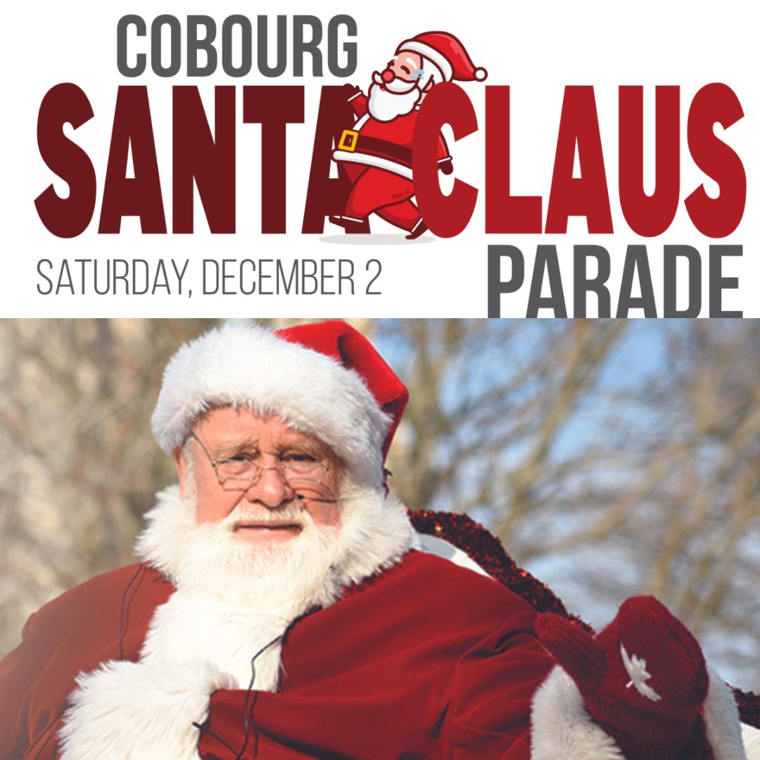 EXPERIENCE COBOURG: The Town of Cobourg’s Community Services Division is eager to announce that preparations have begun for the 2023 Cobourg Santa Claus Parade which will be held on Saturday, December 2, 2023, at 6 p.m.

👉 Read more: bit.ly/477aa7R