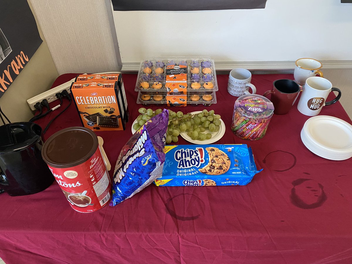 Our first Coffee House was a great success! We shared treats and our scary stories! 😈 #hotchocolatenotcoffee <a href="/TVDSB/">Thames Valley DSB</a> <a href="/TVDSBLiteracy/">TVDSBLiteracy</a>