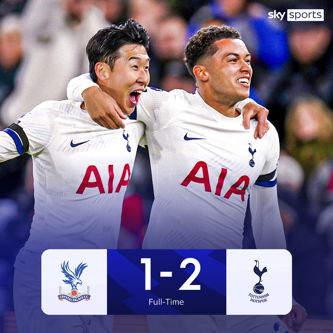 Tottenham are FIVE points clear at the 🔝of the Premier League! ⚪