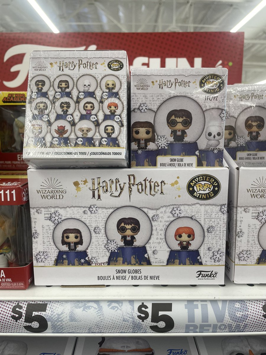 New Harry Potter mystery Mini snow globes at five below @DisTrackers imstagram @unholypops