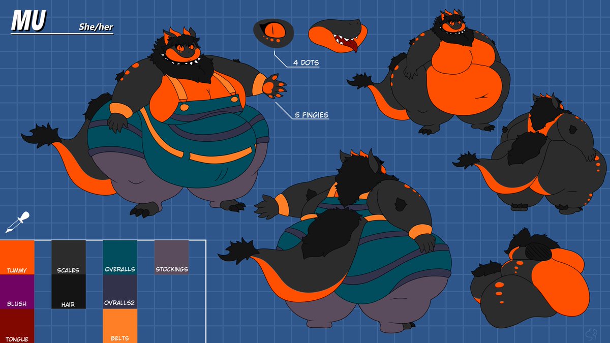 Refsheet for Dracomu!