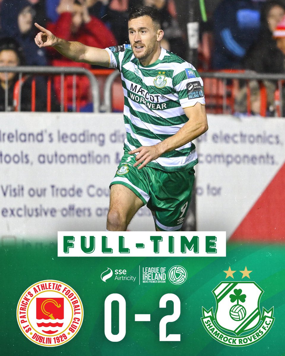 ShamrockRovers's tweet image. That seals it. 

Even if Shamrock Rovers eventually get their act together, it may already be too late for title hopes.

🏆🏆🏆🏆