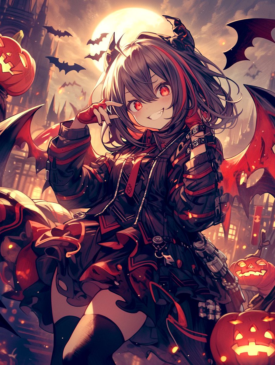 Bluerabbit_ai's tweet photo. おはようございます☀️

ちょっと早いけどハロウィンパーティー始めましょー🎃👻🦇
#AIart
#ハロウィン2023 https://t.co/q3SGBayq83