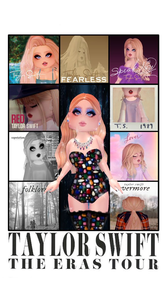 stariigarfield's tweet photo. So bored I made the Taylor Swift's Eras poster in royale high 😔😔 #royalehigh #TaylorSwift #TaylorSwift1989 https://t.co/LvRgSpfEmi
