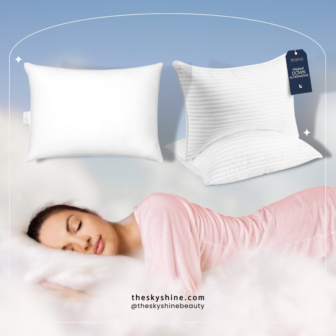 The Top 3 Pillows For Any Sleep Position 🧡

#BackSleeper #BeckhamHotelCollection  #BodyCareEssentials #BOLLBRANCH #DreamySleep #EssentialTools  #Hypoallergenic #Saatva #SideSleeper #SleepSupport #ThrowPillowInserts #ThrowPillows #sleep

Read more👇👇
theskyshine.com/the-top-3-pill…