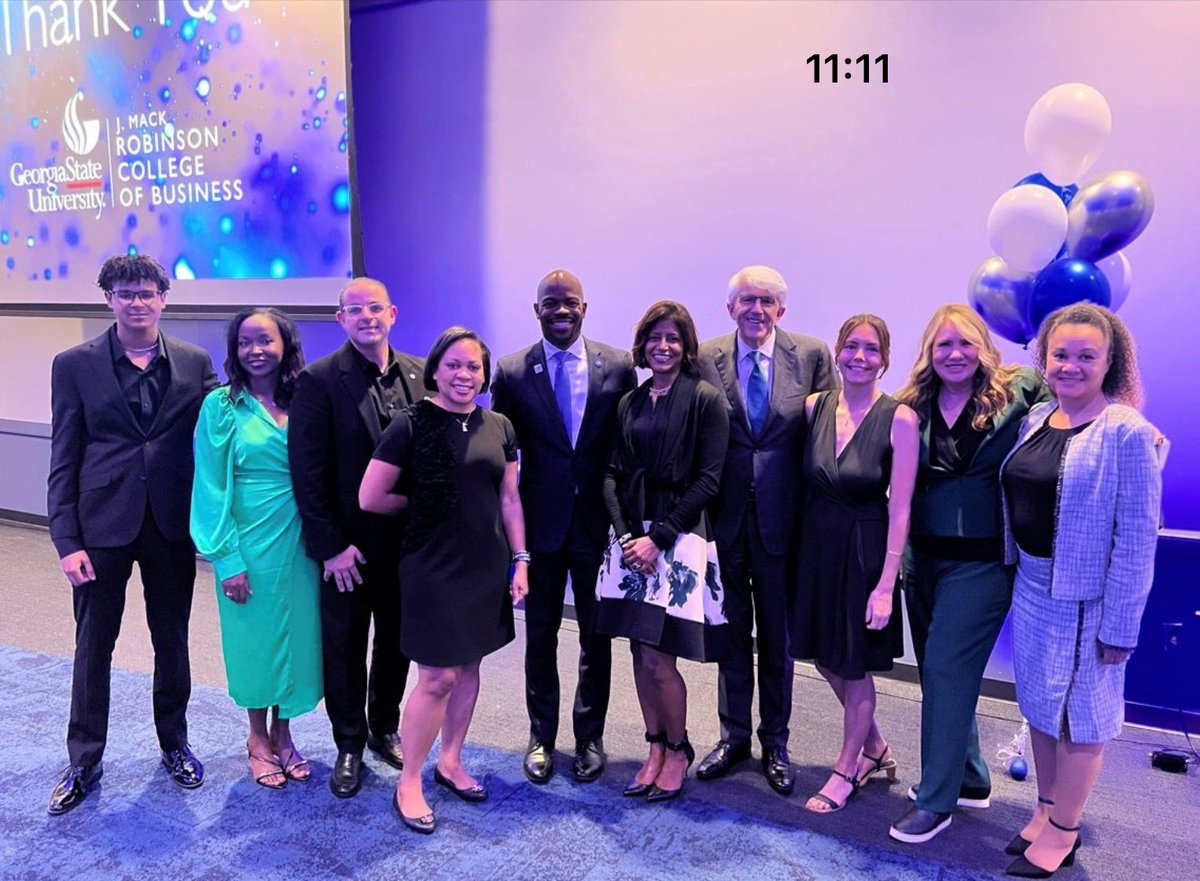 What a special evening commemorating 50 years of @gsuhospitality education, innovation, and achievement at the 50th Anniversary Gala & Hospitality Alumni Awards Celebration. Additionally, congratulations to all of the honorees! #TheStateWay #GSUHospitality50 #studentsuccess