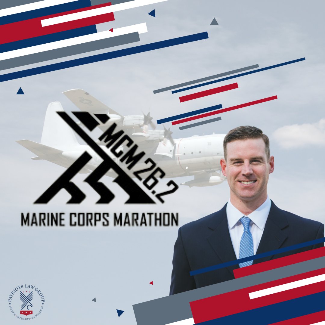 PatriotsLaw's tweet photo. Sending all our support and best wishes to our Co-founder Patrick Hughes as he takes on the Marine Corps Marathon this Sunday! You’ve got this, Patrick. #PatriotsLawGroup #MarineCorpsMarathon https://t.co/Ojh2uecyPq