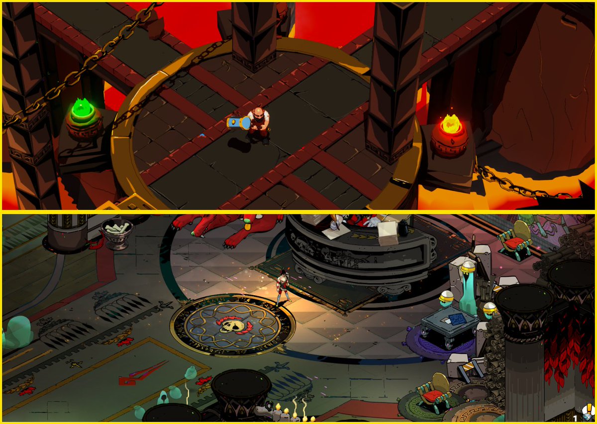 TriantGames's tweet photo. What is the similarities between Fixer and Hades? Do you really think we look like it? 
Let's meet in the comments to share with us other games that Fixer is similar to. 👇

#indiegame #indiedev #madewithunity #screenshotsaturday #hades #hades2 https://t.co/3pHwGM4s8l