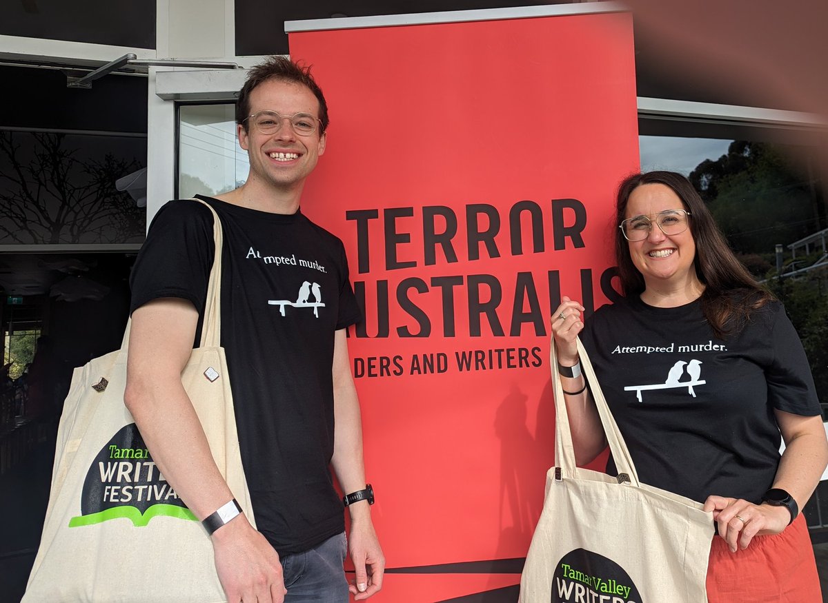 geo_todman's tweet photo. Here to see Ann Cleeves and the rest of the incredible authors #porthuon @TerrorAustFest #TARWF https://t.co/zqoDT38RUR