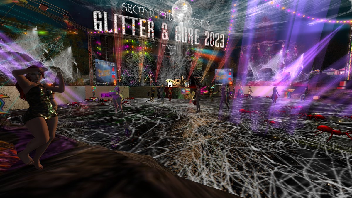 ZadaBury's tweet photo. The numbers look now better ...
Second Pride's "Glitter & Gore Halloween Party"
Have more fun here ... and find also @VirtuallySheree :
https://t.co/1QeGi2irpt
#SecondLife #party #secondpride #Second_Life #VirtualWorld #Metaverse https://t.co/ybwN5KZHAJ