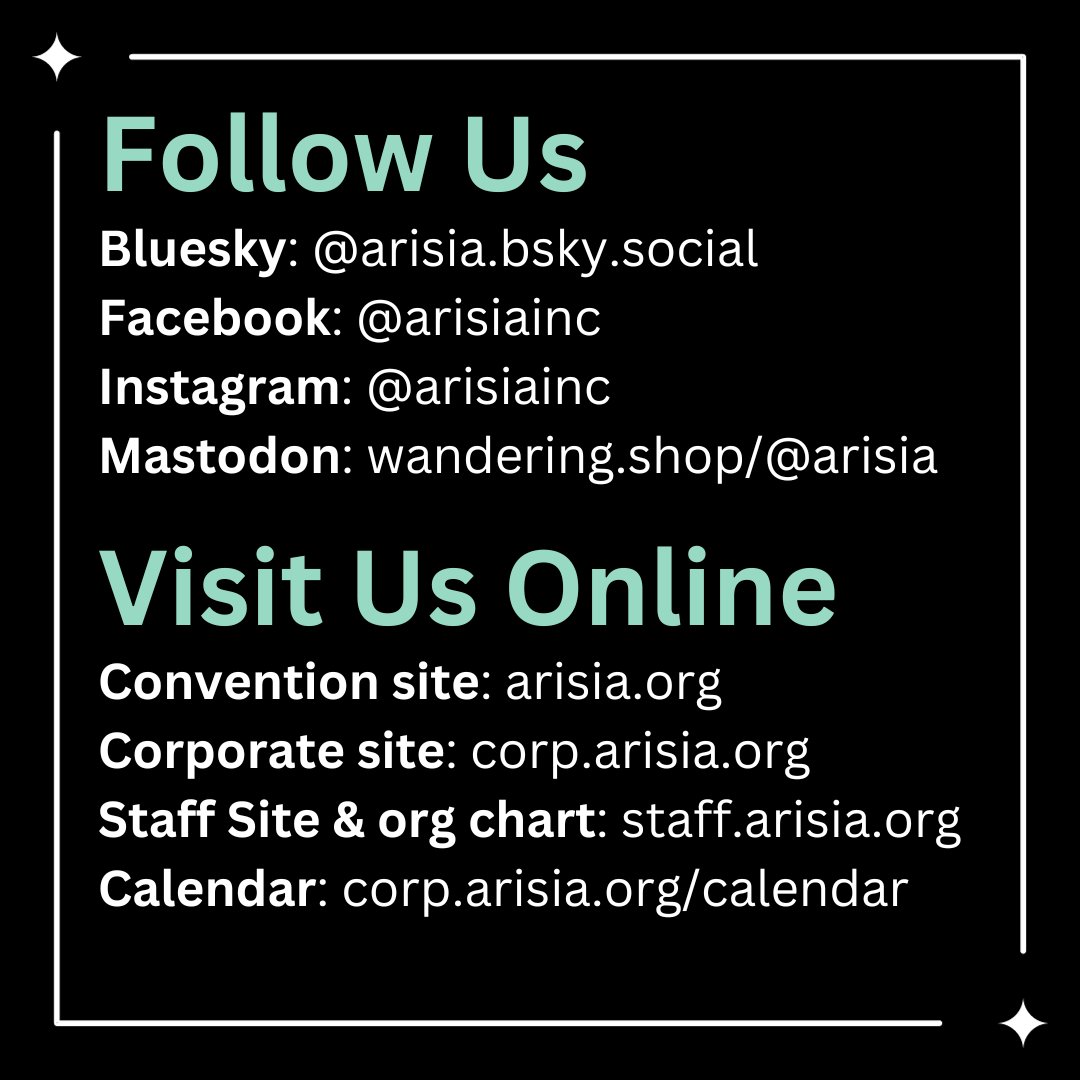 Arisia tweet media