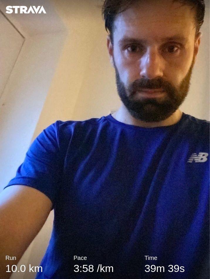 Andy1882's tweet photo. Run 27/31 ✅

Felt a little better today, the end is in sight!

Let’s keep pushing 👊🏻

@prostateunited 
#YouCanAlwaysDoMore https://t.co/gvxnSUcLBJ