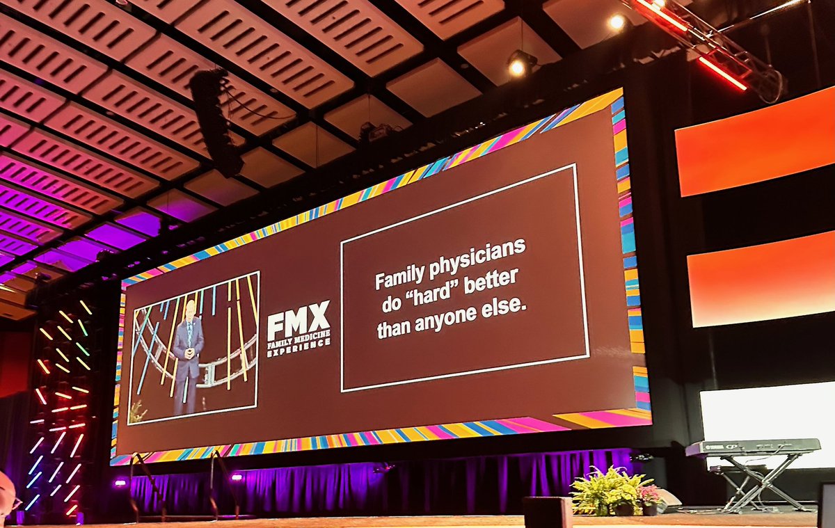kishadavismd's tweet photo. Family Physicians do "hard" better than anyone else-- newly installed @aafp President @sfurrmd https://t.co/Kdx52emfGk