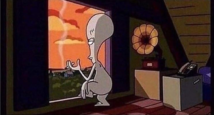 Sometimes I just wanna get high and be left the fuck alone