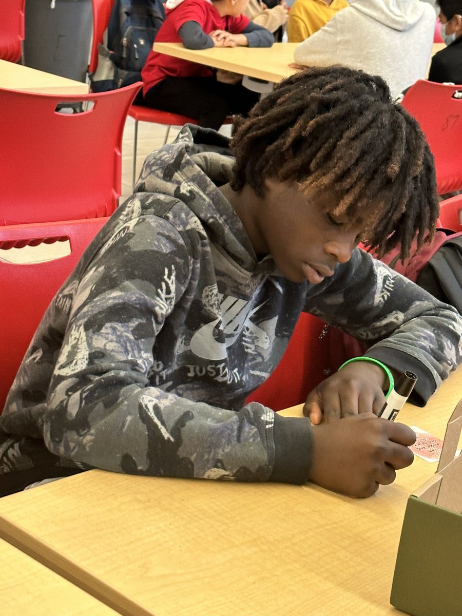 PCSDViking's tweet photo. Random Acts of Kindness happening at @PCMSVikingPride as students design coffee sleeves that will be shared at random coffee shops around the community. #kindnesscounts #kindnessclub #middleschool @LOVElikeJJ @livelikemyaa #AAGV #vikingdiff #govikes https://t.co/nh2OFD3pSH