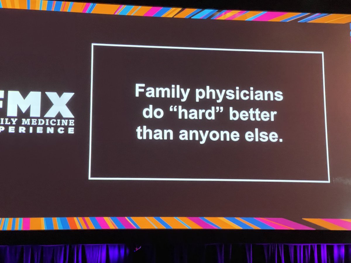 drmikesevilla's tweet photo. #aafpfmx Family Physicians do “hard” better than anyone else -@aafp Prez @sfurrmd #FamilyMedicine #FamMedRocks https://t.co/jg1XR8IOSO