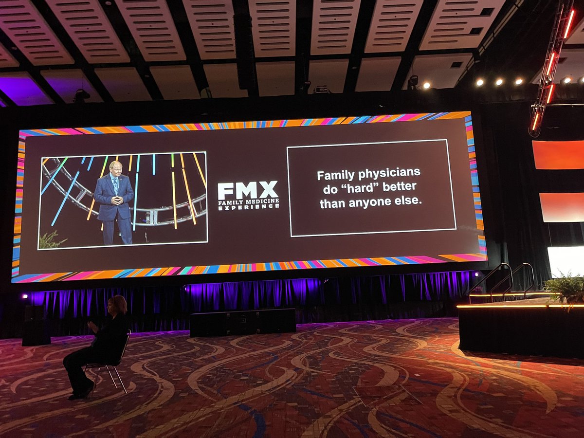drmikesevilla's tweet photo. #aafpfmx Family Physicians do “hard” better than anyone else -@aafp Prez @sfurrmd #FamilyMedicine #FamMedRocks https://t.co/jg1XR8IOSO