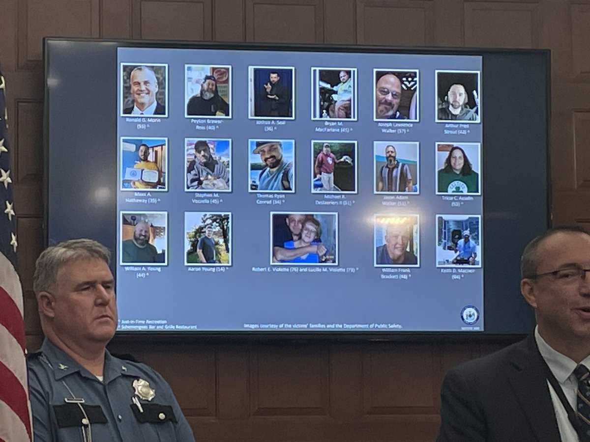 Here are the victims. We will work to get the names, ages and photos that have been approved by families.