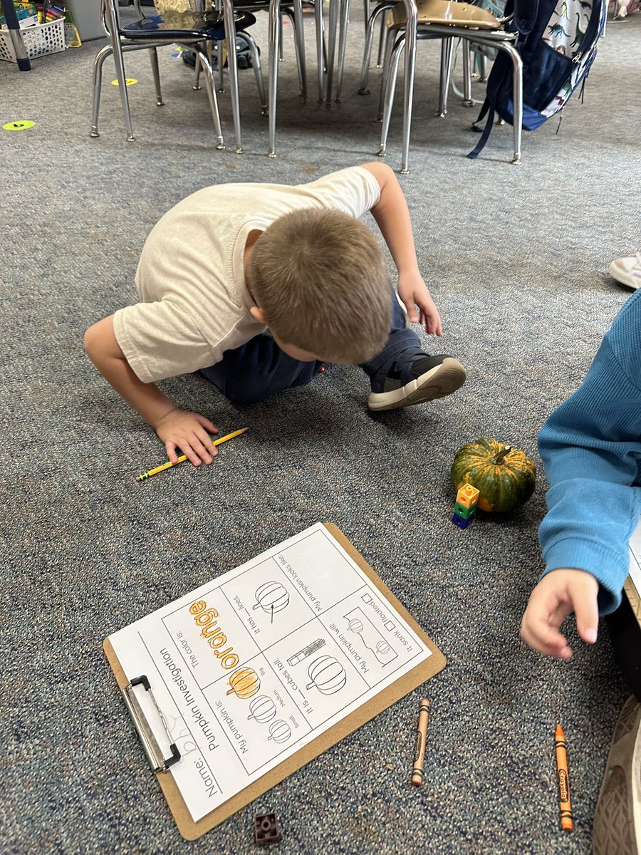 mrsroddykinder's tweet photo. Pumpkin exploration! 🎃 https://t.co/U3dHcJN53g