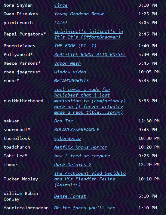 beaf_fest's tweet photo. the schedule for tomorrow's event! ^_^ https://t.co/EzgnMrwwF7