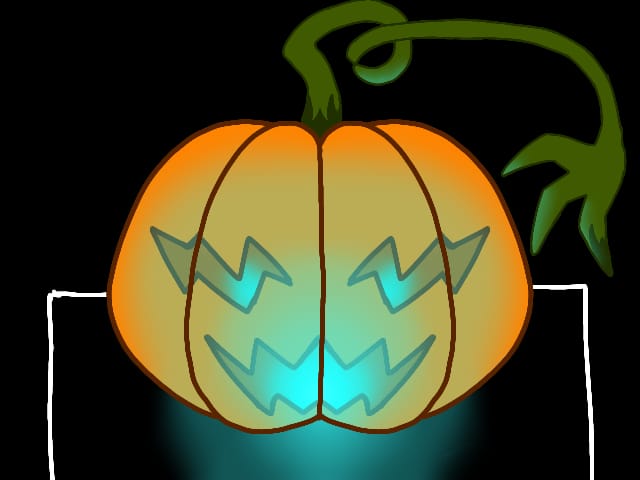 kitsune06440's tweet photo. Desenho clima de Halloween🎃, tô aprendendo a desenhar ainda☺ https://t.co/SRPmGLK7Ap