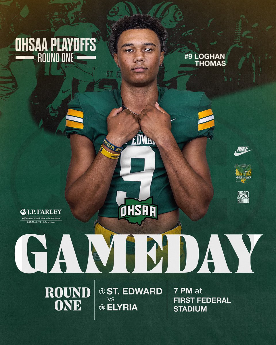 SEHS_FOOTBALL's tweet photo. ๐จWeek 11- Game Day!
(OHSAA 1st Rd. State Playoffs)
@ElyriaAthletics v.
#24 @SEHS_FOOTBALL
๐ Lakewood First Federal
๐ Fri 10/27 โฐ 7pm
๐ https://t.co/BClrZfFwxT
๐ปl๐ฅ https://t.co/mrAFRjhJyK (Free!)
๐ฐ https://t.co/oeJs1Fnr4R
#Earn7 l #EdsUp๐ฆ
๐๐
(1/2) https://t.co/4BduN6rO4o