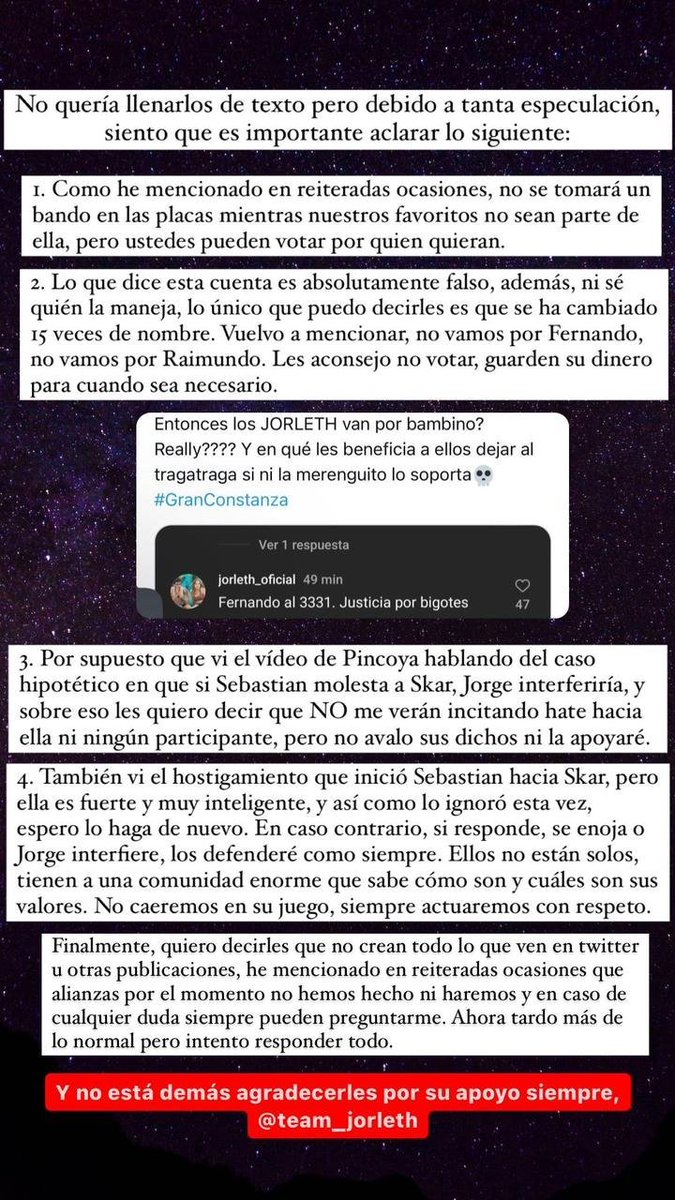team_jorleth's tweet photo. Las cuentas más representativas del Team en instagram son:   

https://t.co/2Zx9SDQLgY https://t.co/mJXXzVe4HL https://t.co/VTClXiaWbE… 

💖 #GranHermanoCHV #GranConstanza #GranHermanoChile #LaResistenciaLulo #Jorleth

🆘COMUNICADO: https://t.co/zZoyLADnhu