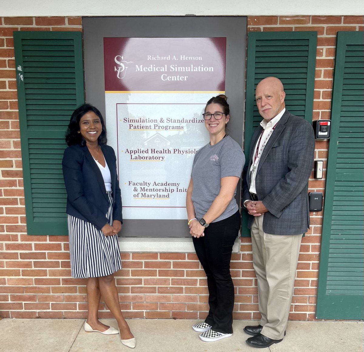Facilitated debriefing workshop at Salisbury University….. met wonderful people