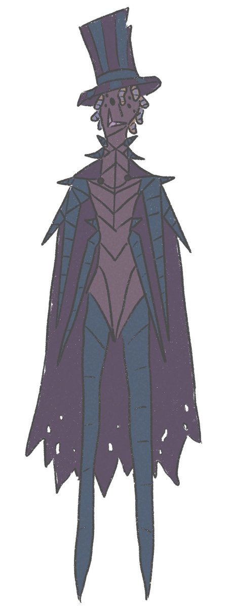 strawberripine's tweet photo. here’s the npc art from #rollingghosts yesterday !! :D i’m so happy you guys enjoyed it sm! <33 https://t.co/9g441raxbG